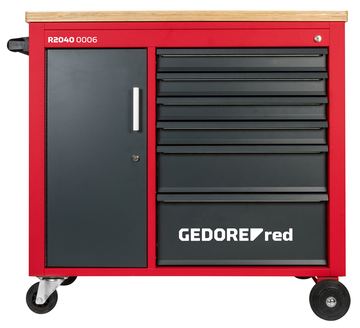 Gedore red Werkstattwagen MECH PLUS mit 6 Schubladen von LumaTech