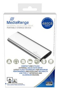 MEDIARANGE MR1102 - SSD - 480 GB - extern (tragbar)
