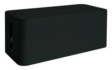 MEDIARANGE MRCS307 - Aufbewahrungsbox - Schwarz - Rechteckig - Kunststoff - Monochromatisch - 135 mm, Ansicht 2