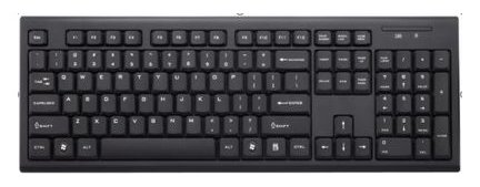 MEDIARANGE MROS111 - Tastatur - kabellos - 2.4 GHz - TL: Deutsch, QWERTZ