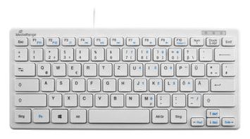 MEDIARANGE MROS113 - Compact - Tastatur - USB - TL: Deutsch, QWERTZ von LumaTech