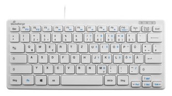 MEDIARANGE MROS113 - Compact - Tastatur - USB - TL: Deutsch, QWERTZ