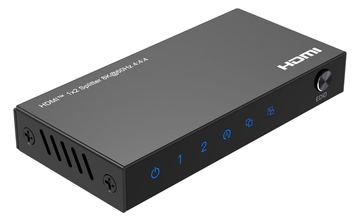 MicroConnect 8Ka60Hz HDMI Splitter 1x2 4 4 4 MC-HDMISPLITTER0102-8K von LumaTech