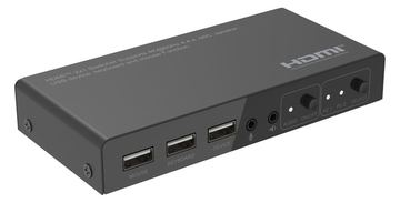 MicroConnect KVM / Video / Audio Switch - 2 x KVM / Video / Audio von LumaTech