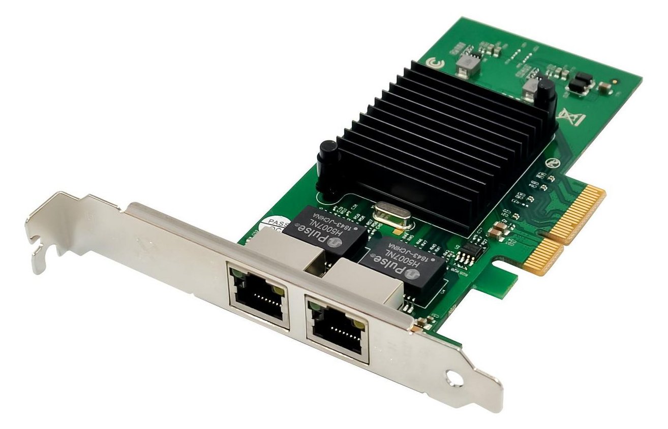 MicroConnect MC-JL82576EB - PCIe - RJ-45 - Grün - IPv 4 - IPv 6 - 150 g - 174 mm