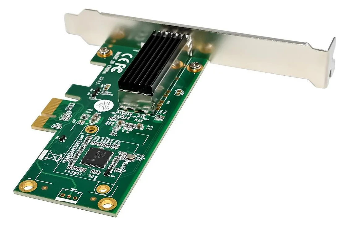 MicroConnect MC-PCIE-INT210 - Eingebaut - Kabelgebunden - PCI Express - Faser - 1000 Mbit/s - Grün, Ansicht 4