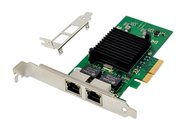 MicroConnect Network Card PCIe x1 Intel 82576 Dual- RJ45