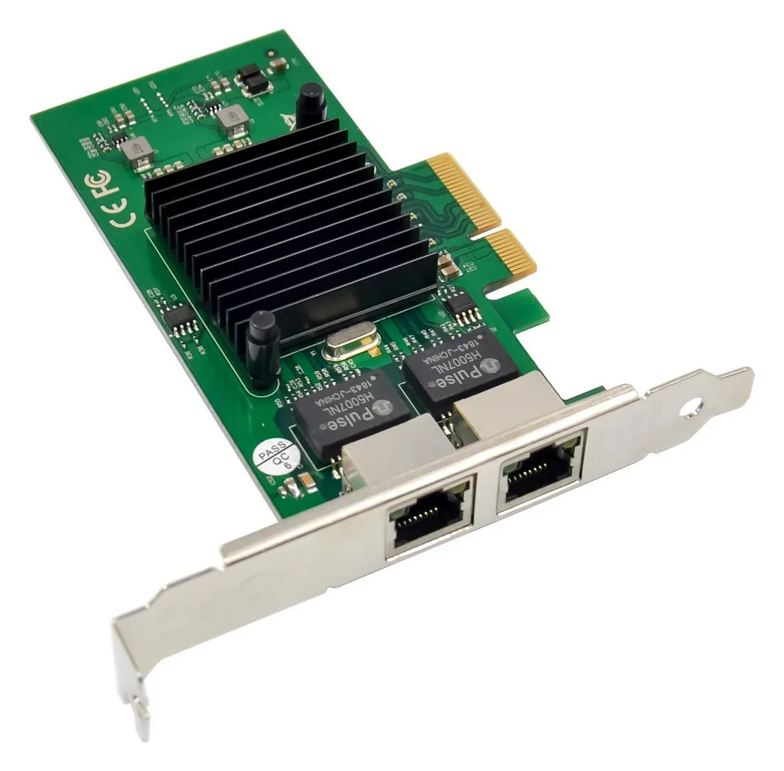 MicroConnect Network Card PCIe x1 Intel 82576 Dual- RJ45, Ansicht 4
