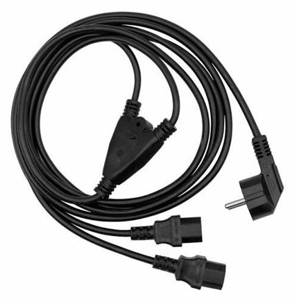MicroConnect Netz-Splitter - IEC 60320 (M) von LumaTech