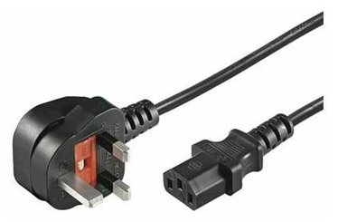 MicroConnect PE090405 - 0,5 m - Netzstecker Typ G - C13-Koppler - H05VV-F - 250 V - 10 A von LumaTech