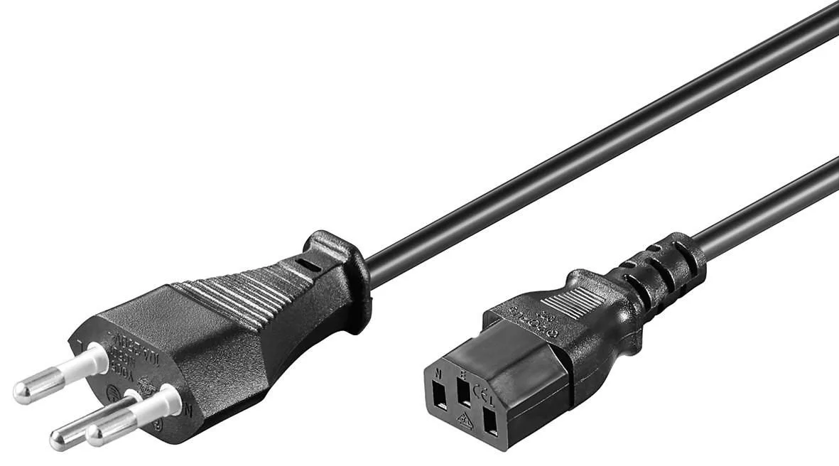 MicroConnect PE160430 Schwarz Stromkabel, Ansicht 2