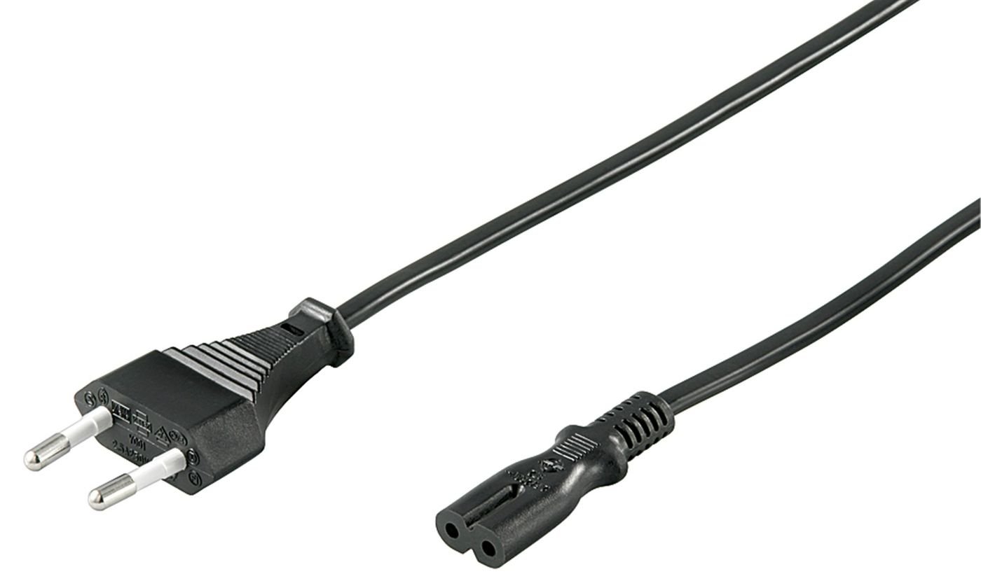 MicroConnect Power Cord Notebook - Stromkabel - 2-polig (W) von LumaTech