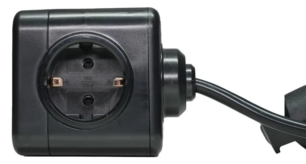 MicroConnect Power Cube Duo USB & Power - Steckdosenleiste, Ansicht 3