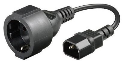 MicroConnect PowerCord - Stromkabel - IEC 60320 C14 zu power CEE 7/7 (W) von LumaTech