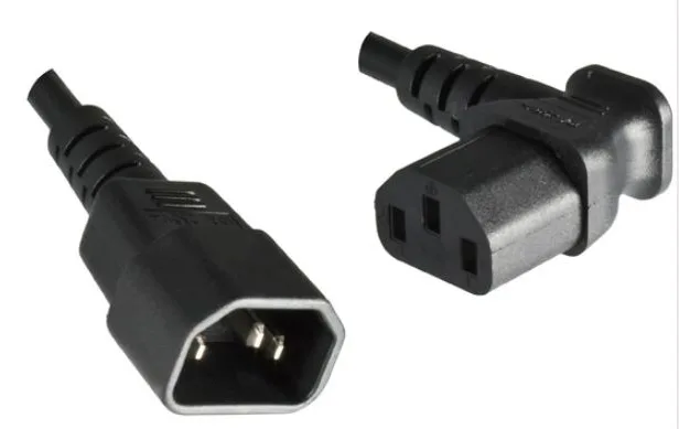 MicroConnect Spannungsversorgungs-Verlängerungskabel - 1,8 m schwarz IEC C13 (Kaltgeräte), Ansicht 2