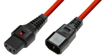 MicroConnect Stromkabel - IEC 60320 C14 zu power IEC 60320 C13 von LumaTech