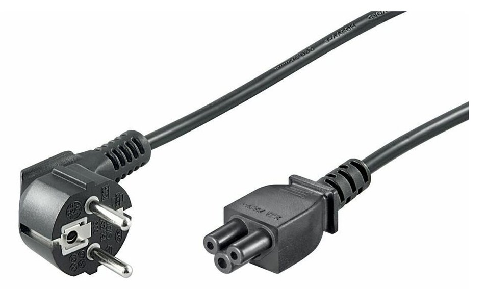 MicroConnect Stromkabel - IEC 60320 C5 zu power CEE 7/7 (M) von LumaTech