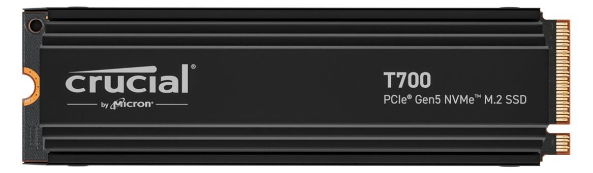 Micron Crucial T700 - SSD - verschlüsselt - 4 TB - intern - M.2 - PCI Express 5.0 (NVMe) von LumaTech