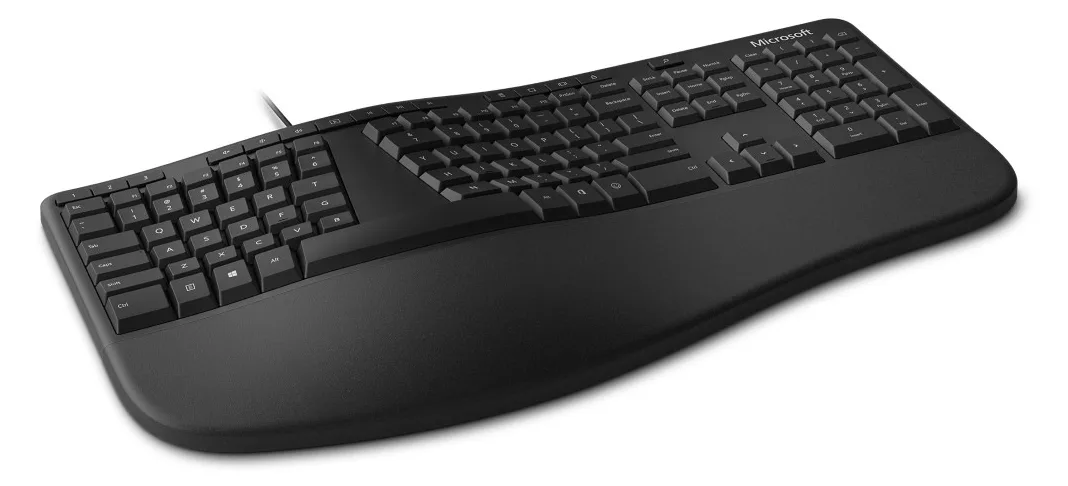 Microsoft Ergonomic Keyboard - Tastatur - USB - TL: Französisch, AZERTY, Ansicht 3