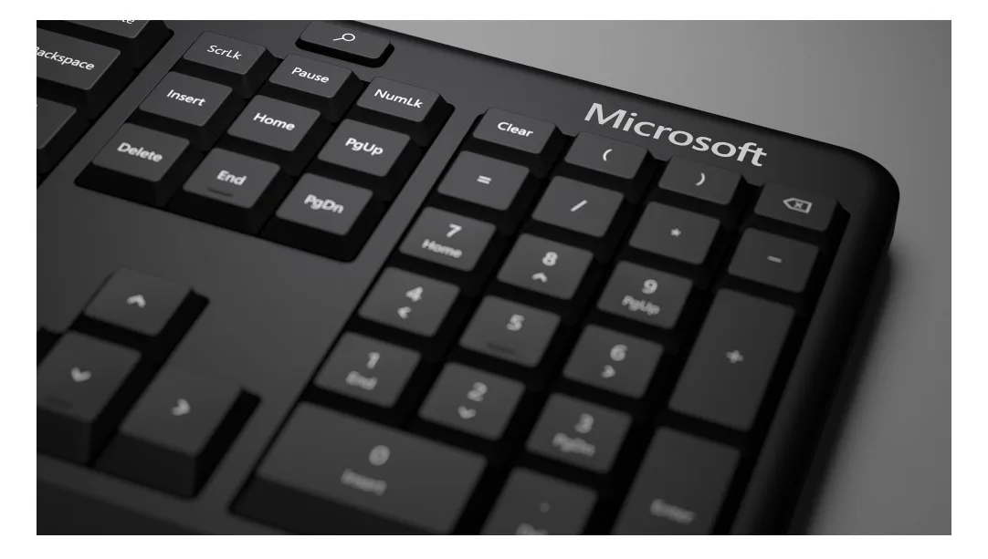 Microsoft Ergonomic Keyboard - Tastatur - USB - TL: Französisch, AZERTY, Ansicht 4