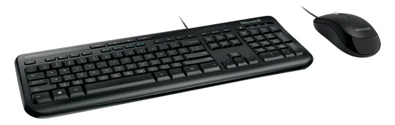 Microsoft Wired Desktop 600 - Tastatur-und-Maus-Set - TL: Französisch, AZERTY, Ansicht 3