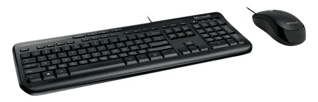 Microsoft Wired Desktop 600 - Tastatur-und-Maus-Set - TL: UK, QWERTY, Ansicht 2