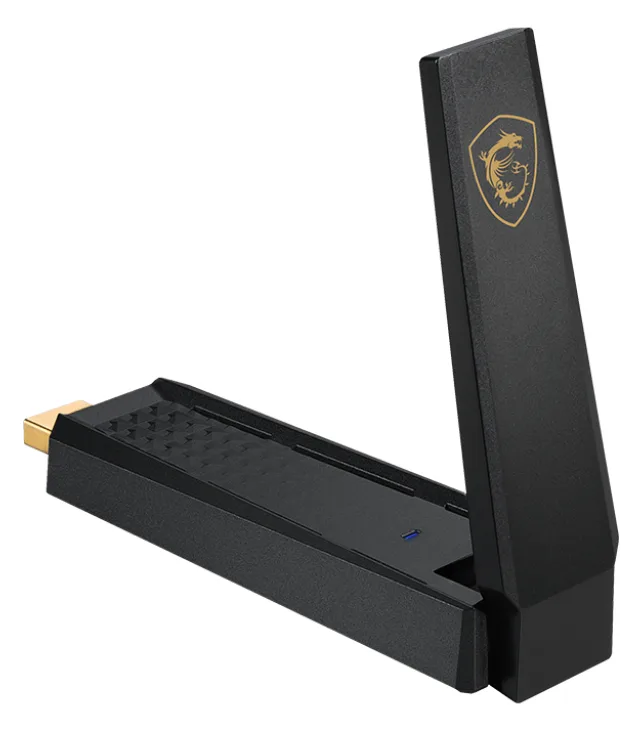 MSI AX E5400 - Netzwerkadapter - USB 3.2 Gen 1, Ansicht 2