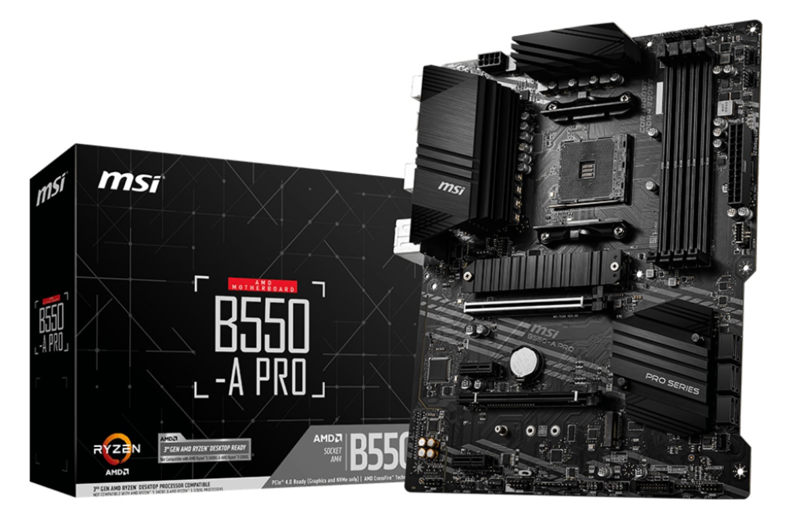 MSI B550-A PRO - Motherboard - ATX - Socket AM4 - AMD B550 Chipsatz von LumaTech