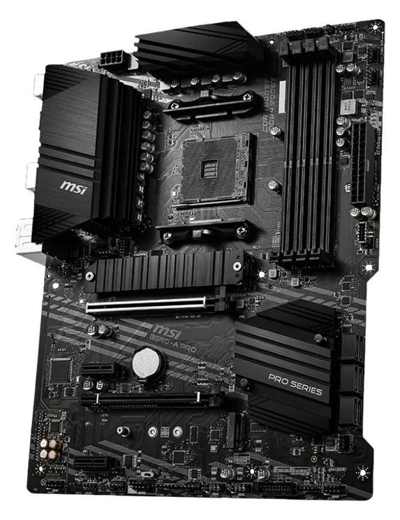 MSI B550-A PRO - Motherboard - ATX - Socket AM4 - AMD B550 Chipsatz, Ansicht 2