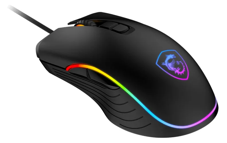MSI FORGE GM300 - Maus - optisch - 7 Tasten - kabelgebunden, Ansicht 4
