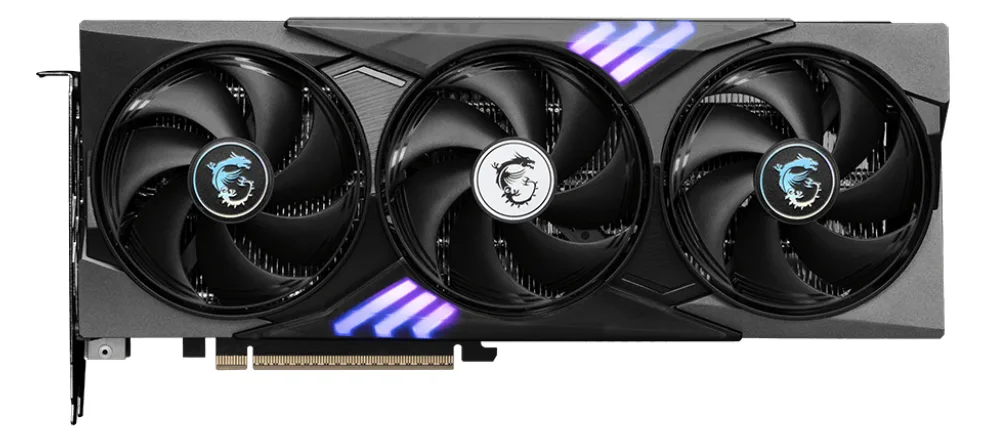 MSI GAMING TRIO OC - Grafikkarte - GeForce RTX 5060 Ti - 8 GB GDDR7 - PCIe 5.0 x16 - 3 x DisplayPort, HDMI, Ansicht 3