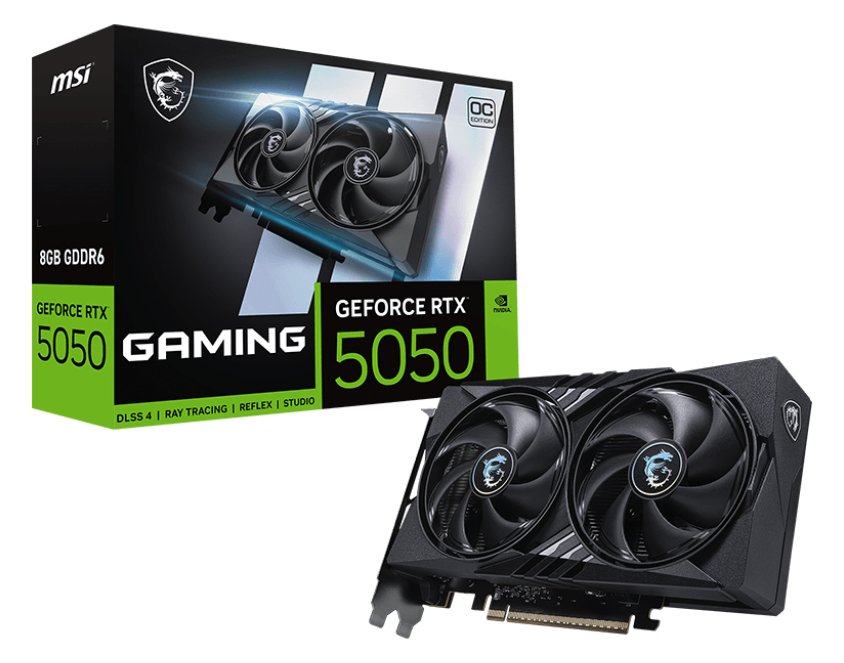 MSI GeForce RTX 5050 8G GAMING OC - Grafikkarten von LumaTech