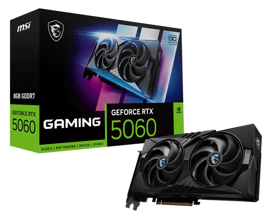 MSI GeForce RTX 5060 8G GAMING OC - Grafikkarten von LumaTech