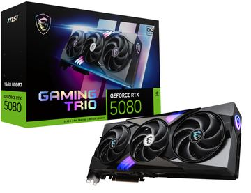 MSI GeForce RTX 5080 16G GAMING TRIO OC - Grafikkarten von LumaTech
