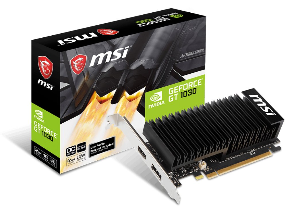 MSI GT 1030 2GHD4 LP OC - Grafikkarten - GF GT 1030 von LumaTech