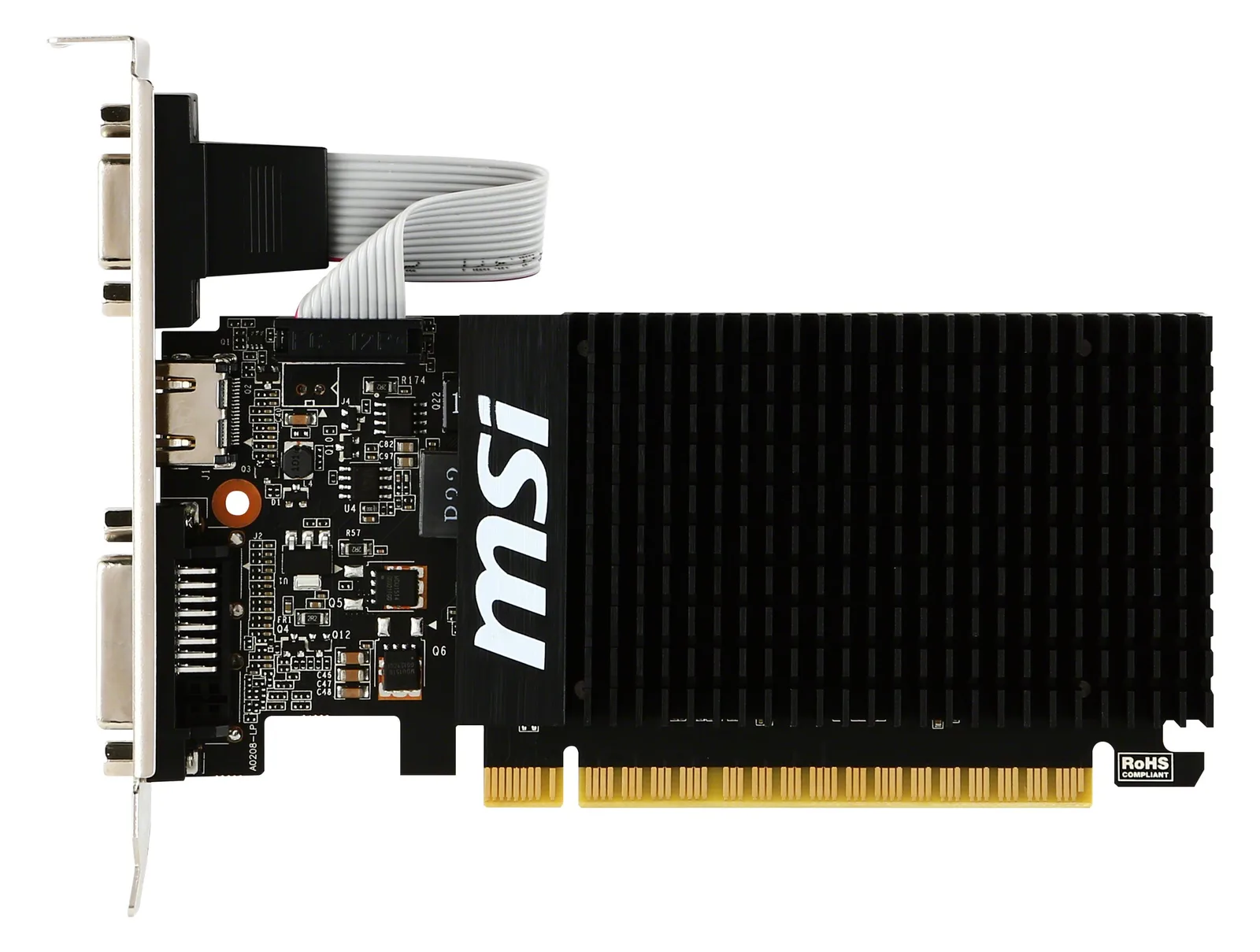 MSI GT 710 2GD3H LP - Grafikkarten - GF GT 710, Ansicht 2