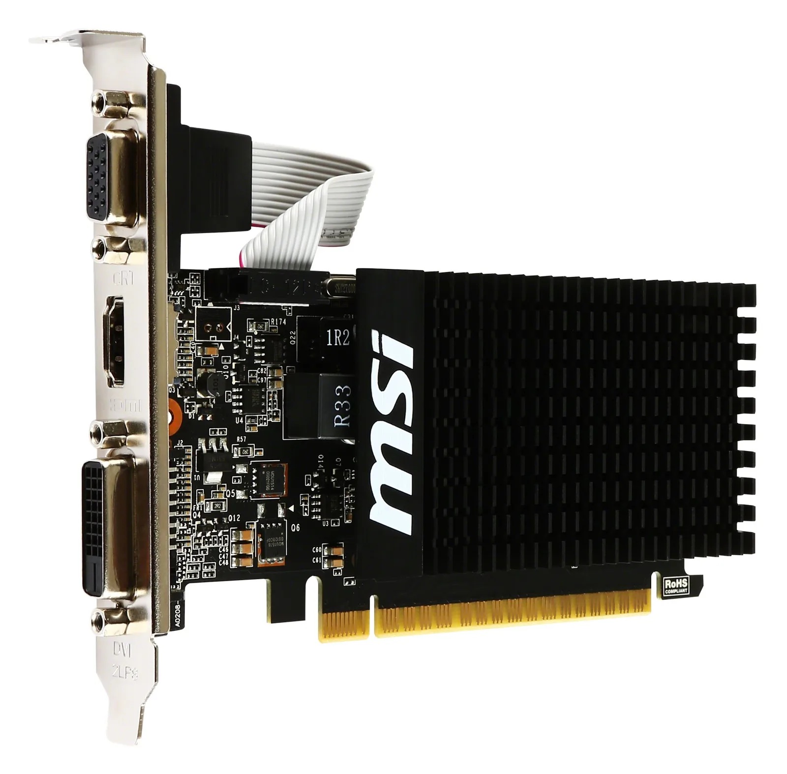 MSI GT 710 2GD3H LP - Grafikkarten - GF GT 710, Ansicht 4