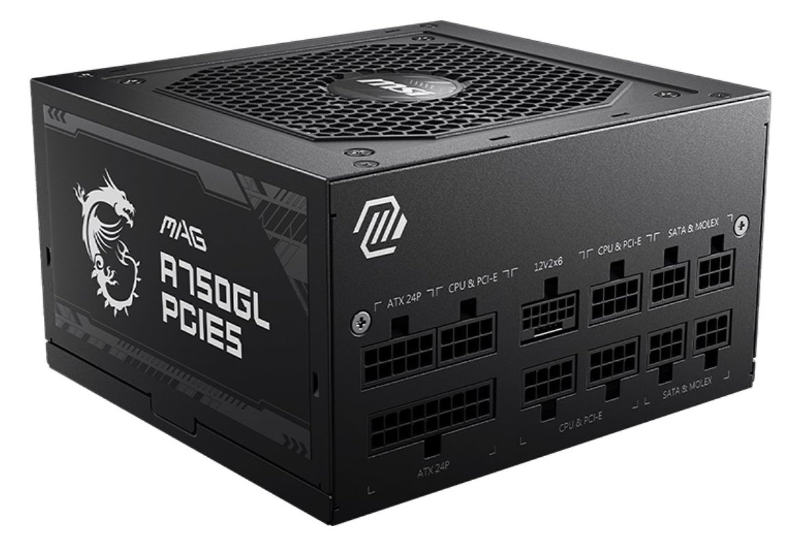 MSI MAG A750GL PCIE5 - Netzteil (intern) - ATX12V 3.0/ EPS12V
