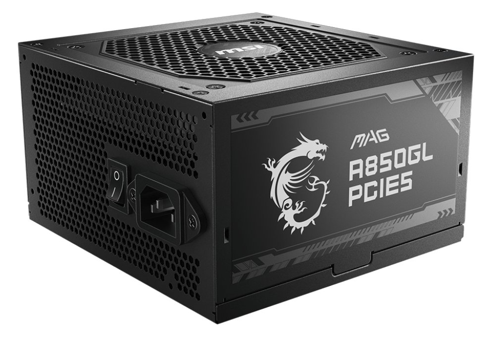 MSI MAG A850GL PCIE5 - Netzteil (intern) - ATX12V 3.0/ EPS12V