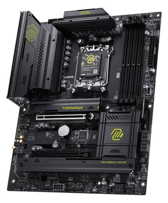 MSI MAG B850 TOMAHAWK WIFI - Mainboard - ATX von LumaTech