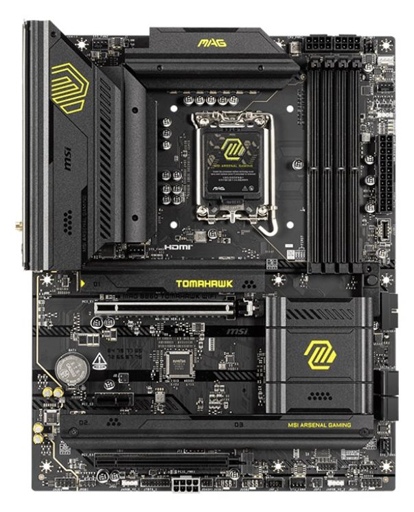 MSI MAG B860 TOMAHAWK WIFI - Mainboard - ATX - LGA1851-Sockel - B860 Chipsatz - 5 Gigabit Ethernet, Wi-Fi 7, Bluetooth von LumaTech