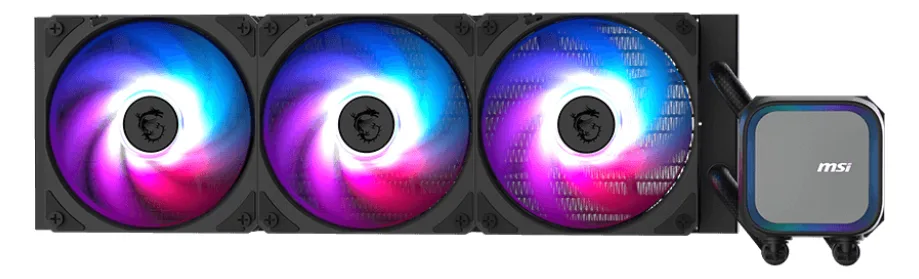 MSI MAG CORELIQUID A13 360 - Prozessor-Flüssigkeitskühlsystem - Kühlergröße: 360 mm - (für: LGA1150, LGA1151, LGA1155), Ansicht 2