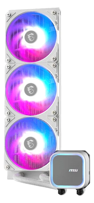 MSI MAG CORELIQUID A13 360 - Prozessor-Flüssigkeitskühlsystem - Kühlergröße: 360 mm - (für: LGA1150, LGA1151, LGA1155,…), Ansicht 3