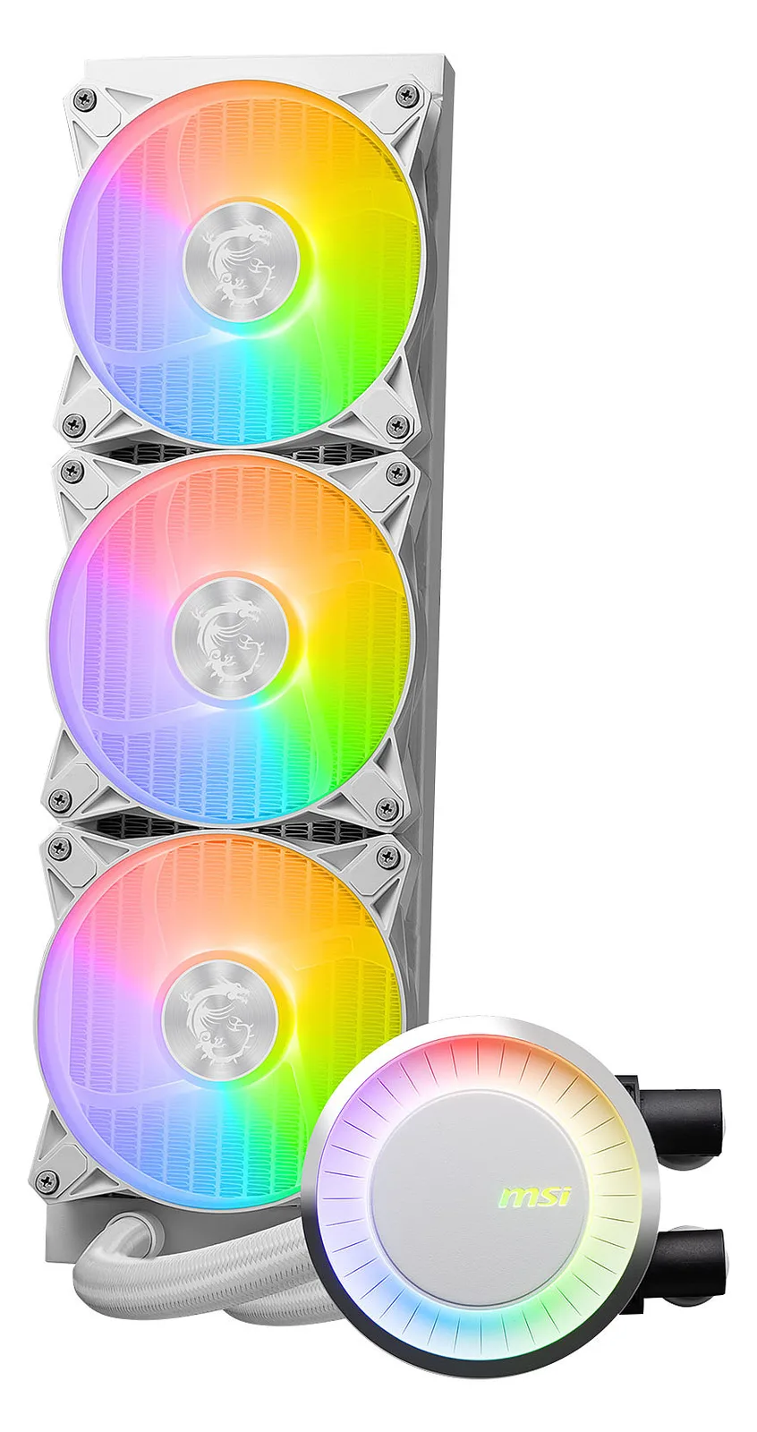 MSI MAG CORELIQUID E360 - Prozessor-Flüssigkeitskühlsystem - Kühlergröße: 360 mm - Schwarz, Ansicht 2