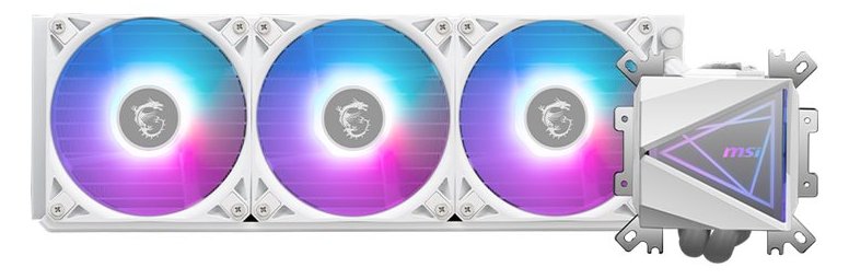 MSI MAG CORELIQUID I360 - Prozessor-Flüssigkeitskühlsystem - Kühlergröße: 360 mm - Weiß von LumaTech