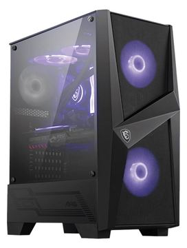 MSI MAG Forge 100M - Tower - ATX - Seitenteil mit Fenster (gehärtetes Glas) von LumaTech