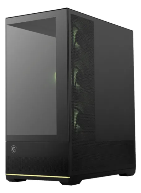 MSI MAG PANO 110R PZ - Mid tower - ATX - Seitenteil mit Fenster (gehärtetes Glas) - schwarz, Ansicht 2