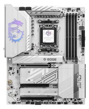 MSI MPG B850 EDGE TI WIFI - Mainboard - ATX - Socket AM5 - AMD B850 Chipsatz - 5 Gigabit Ethernet, Wi-Fi 7, Bluetooth von LumaTech