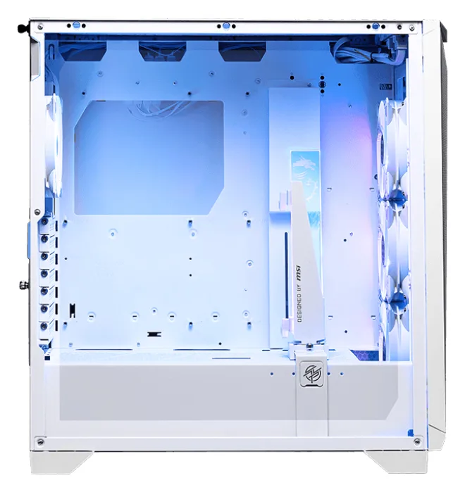 MSI MPG GUNGNIR 300R AIRFLOW - Mid tower - E-ATX - Seitenteil mit Fenster (gehärtetes Glas), Ansicht 2