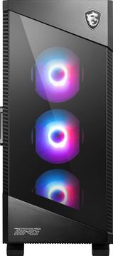 MSI MPG VELOX 100R - Mid tower - E-ATX - Seitenteil mit Fenster (gehärtetes Glas) von LumaTech